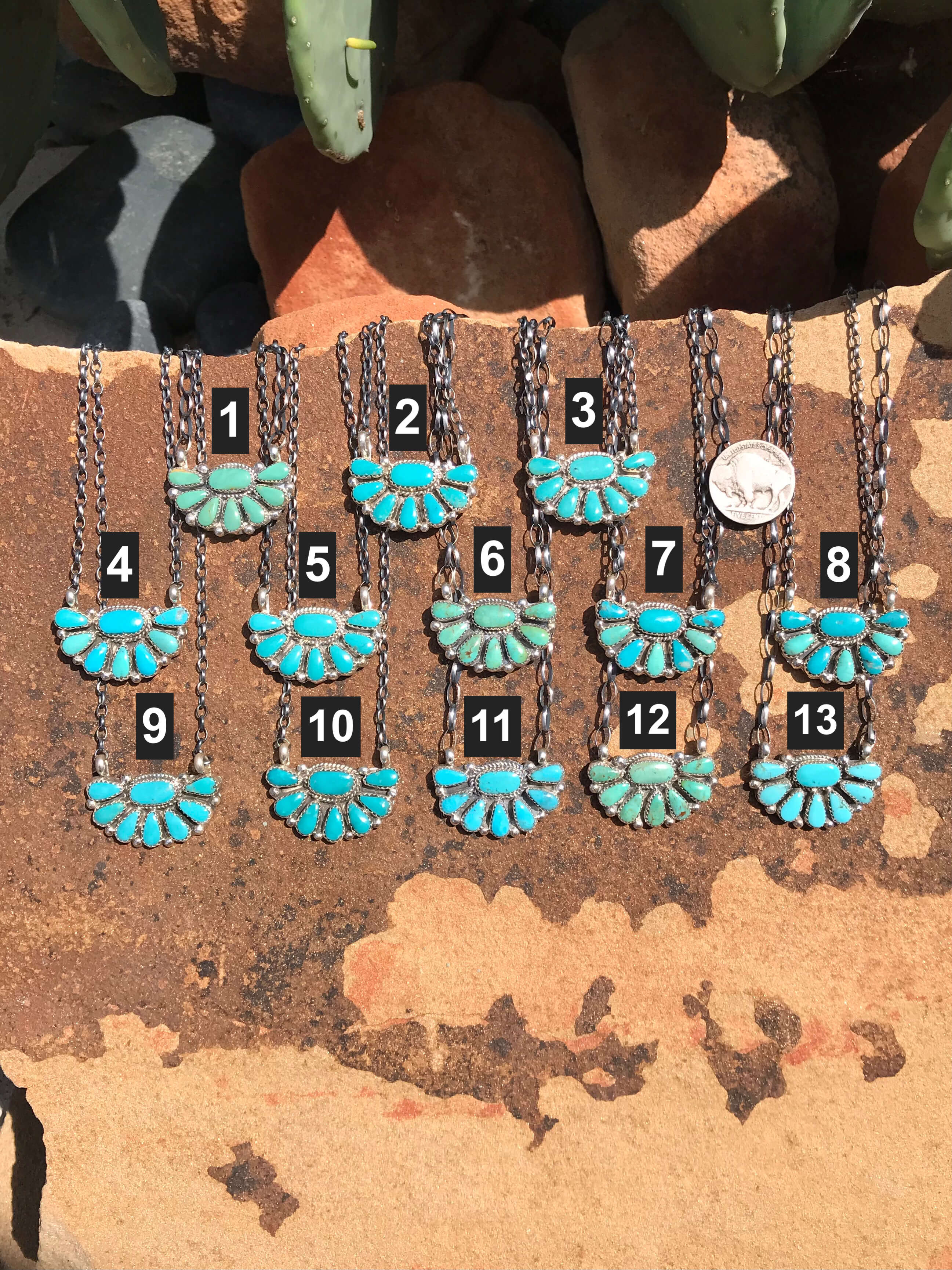 The Woodson Half Cluster Necklaces - Image 3