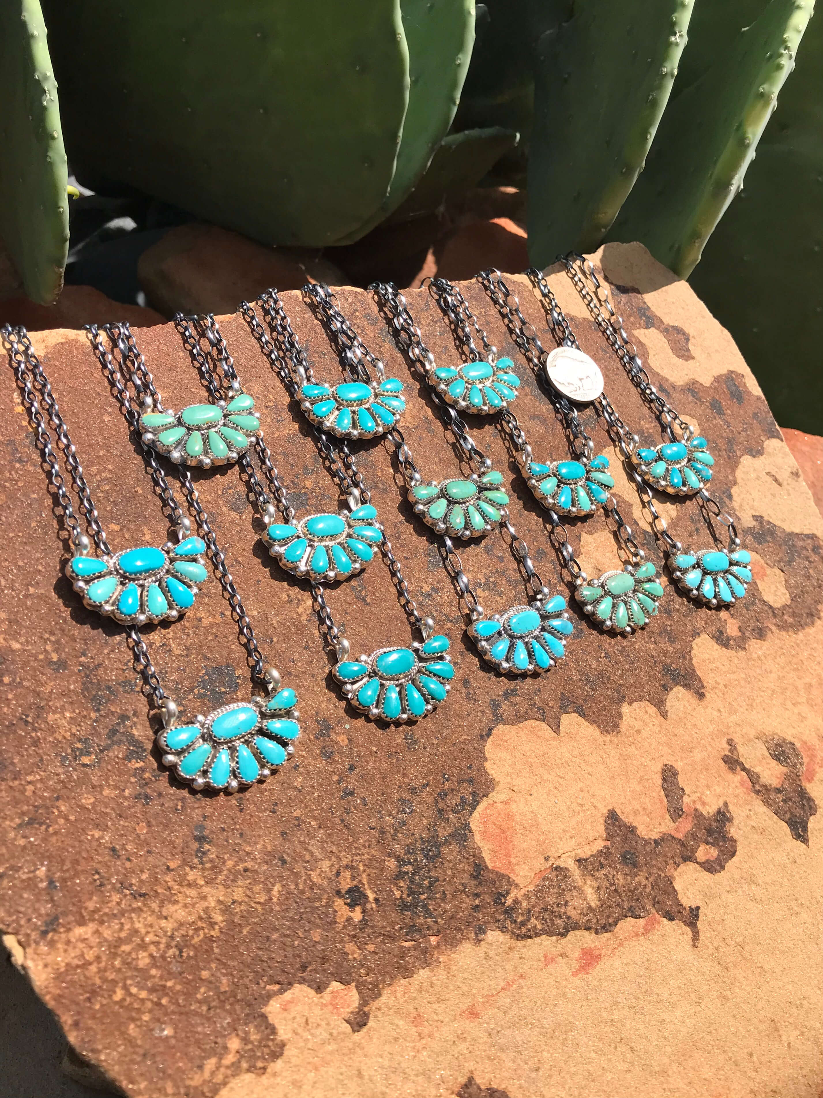 The Woodson Half Cluster Necklaces - Image 4