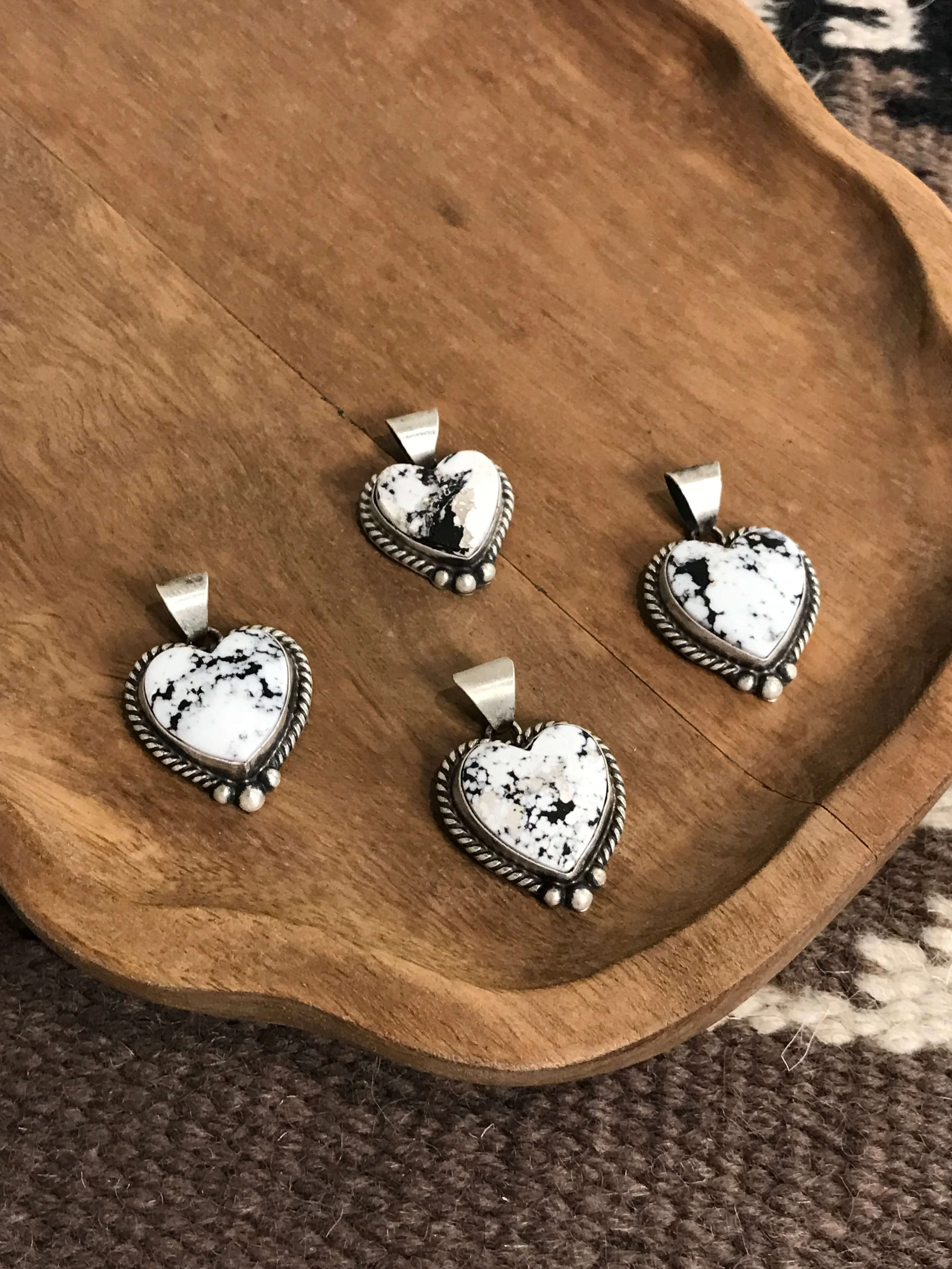 The Yancey Heart Pendants