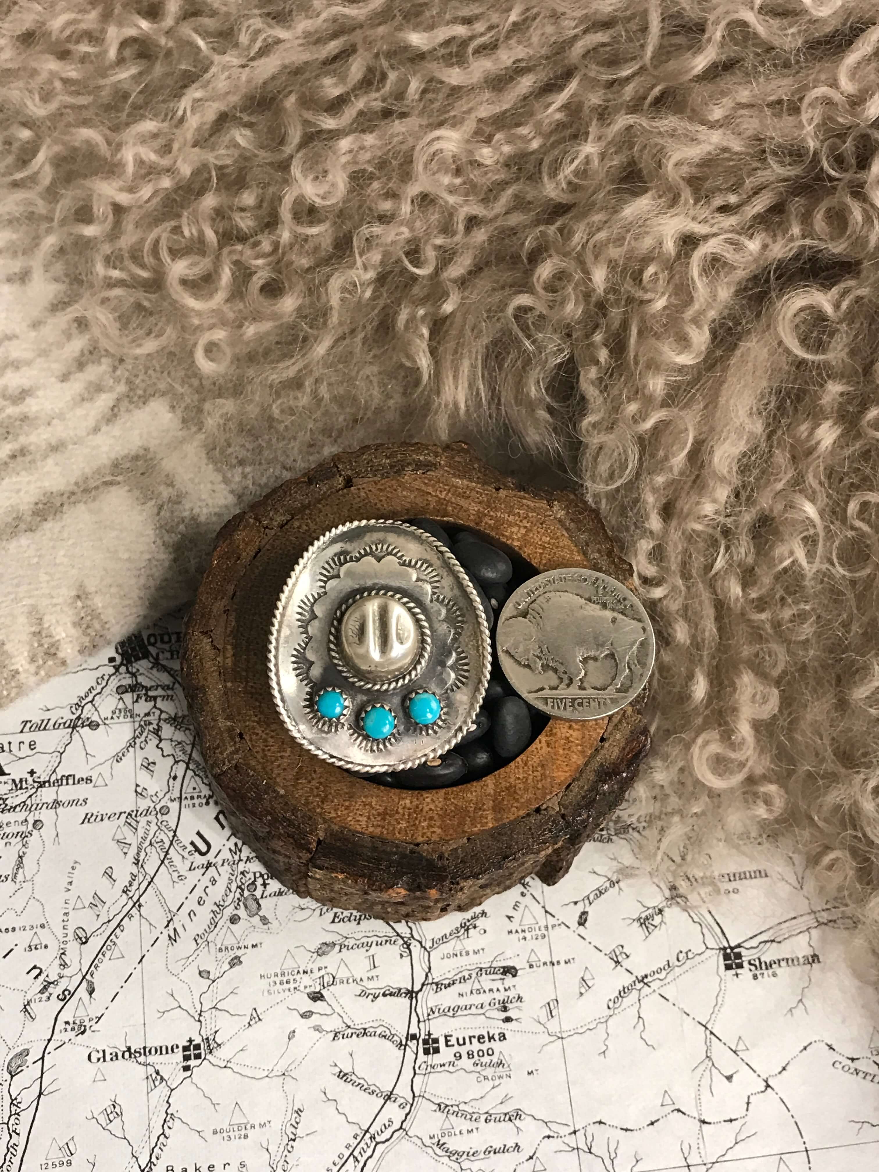 The Yee-Haw Turquoise Ring, Sz 5 - Image 3